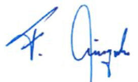 Unterschrift Bürgermeister