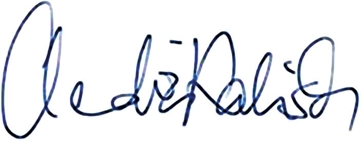 Unterschrift Claudia Kalisch