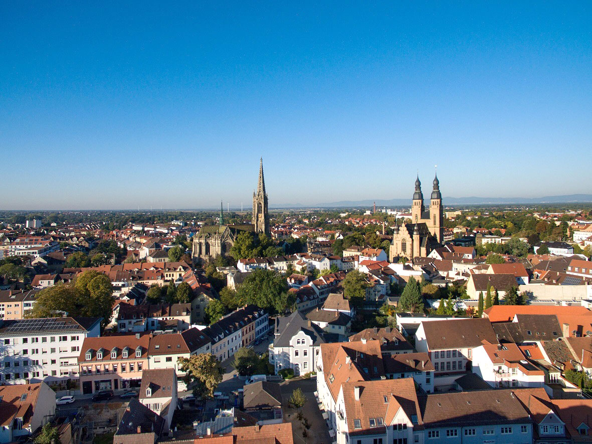 Speyer von oben
